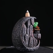 Incensário Cascata Arco Oriental com Montanha Zen