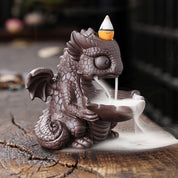 Incensário Cascata Dragão Bebê