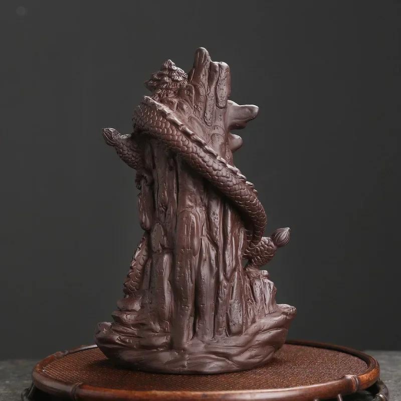 Incensário Cascata Dragão Tamashii com Esfera