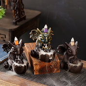 Incensário Cascata Dragão Bebê Zen