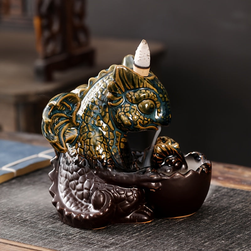 Incensário Cascata Dragão Bebê Zen