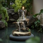  Incensário Cascata Montanha Fluxo Zen